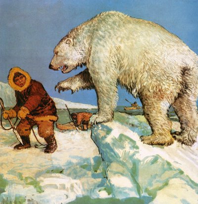 Eisbär und Eskimos von English School